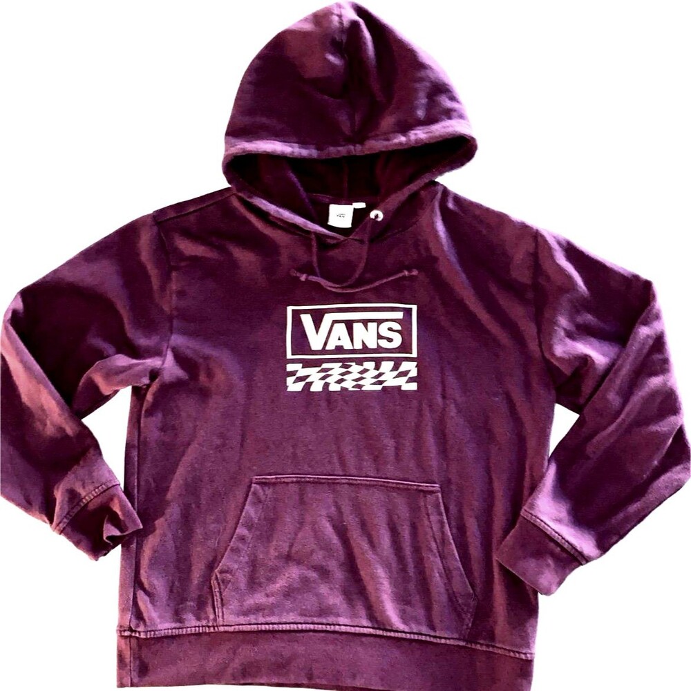 Vans Men's Vintage OFF RED Hoodie - Medium